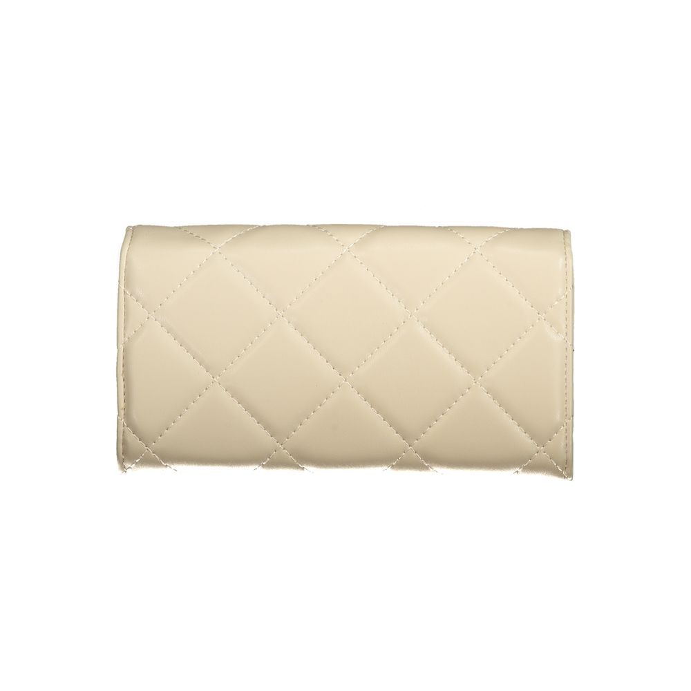Valentino Beige Polyethylene Wallet