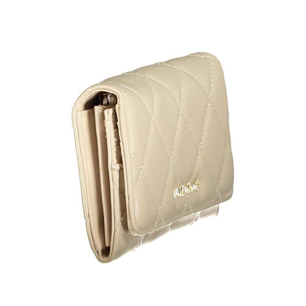 Valentino Beige Polyethylene Wallet
