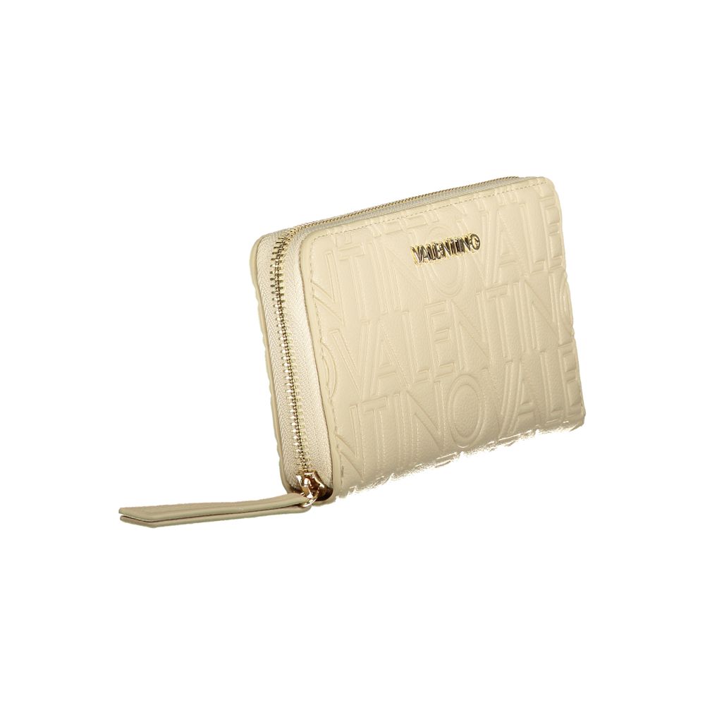 Valentino Beige Polyurethane Women's Wallet