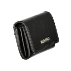 Mario Valentino Black Polyurethane Women's Wallet