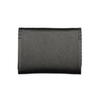 Mario Valentino Black Polyurethane Women's Wallet
