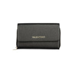 Valentino Black Polyurethane Women's Wallet
