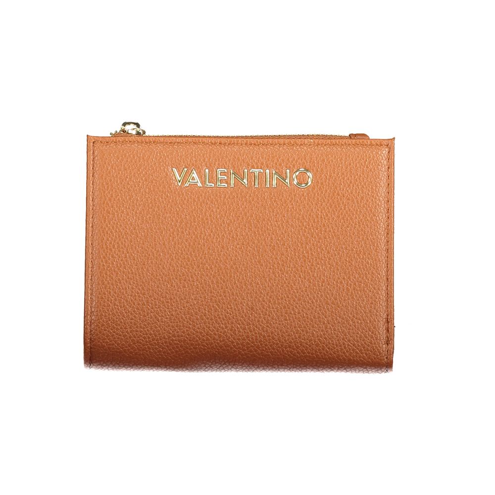 Valentino Brown Polyurethane Women's Wallet