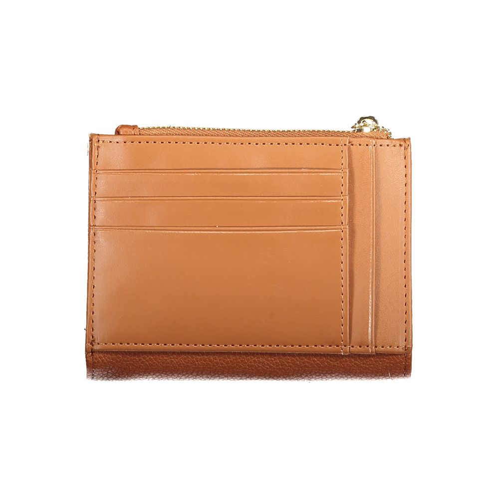 Valentino Brown Polyurethane Women's Wallet