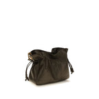 Saint Laurent Bicolor Lamb Ovis Aries Aries Clutch Bag