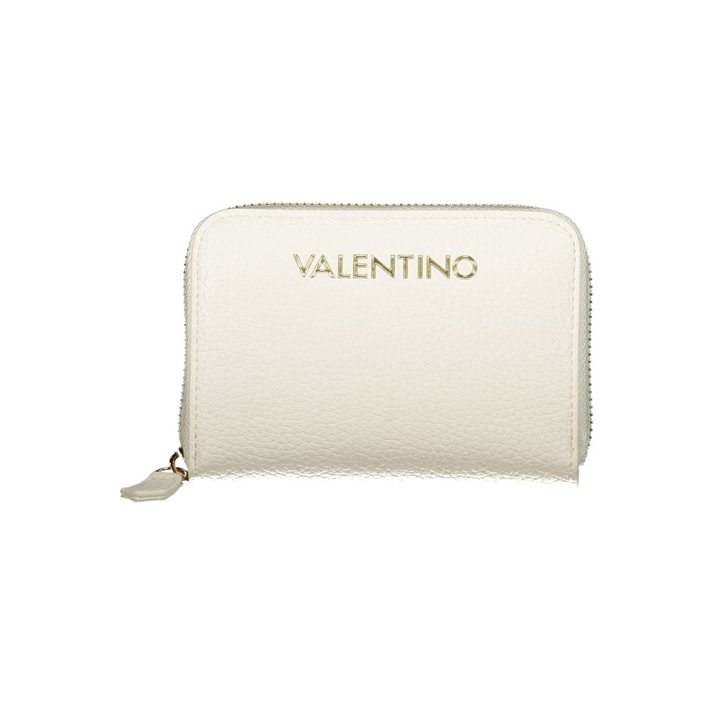 Valentino White Polyethylene Wallet