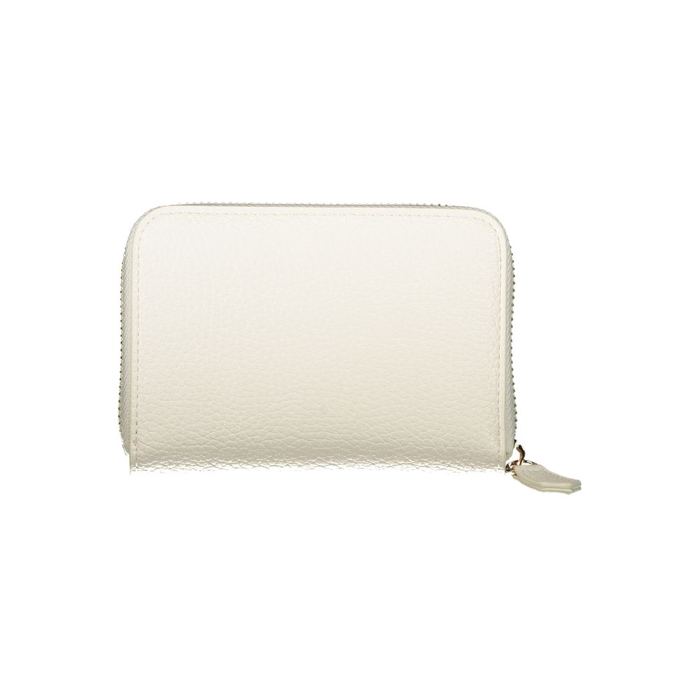 Valentino White Polyethylene Wallet