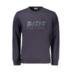 Rifle Blue Cotton Men's Sweatshirt