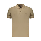 Rifle Brown Cotton Men's Polo Shirt