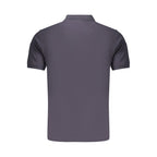 Rifle Blue Cotton Men's Polo