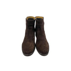 Borbonese Brown Leather Women Boot