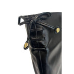 Borbonese Black Leather Women Boot