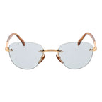 David Beckham Gold Metal Sunglasses