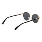 Polaroid Gold Metal Sunglasses