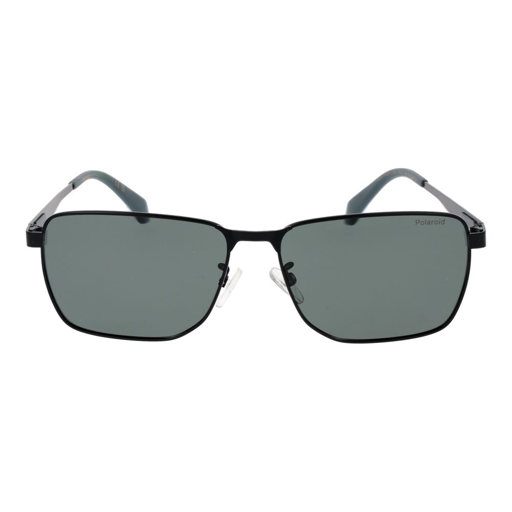 Polaroid Black Metal Sunglasses