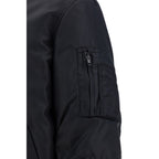 Moschino Black Polyamide Bomber