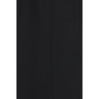 Calvin Klein Black Viscose Full-Length Jacket