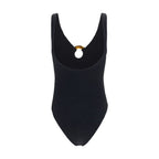 Hunza G Black Polyamide One-Piece Swimsuit