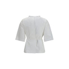 Calvin Klein White Cotton Shortsleeve Shirt