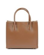 19V69 Italia Brown Leather Tote Bag