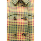 Burberry Multicolor Polyester Trench Coat