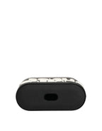 Dolce & Gabbana Case Black PVC Embossed Logo Flip Holder Women Airpods