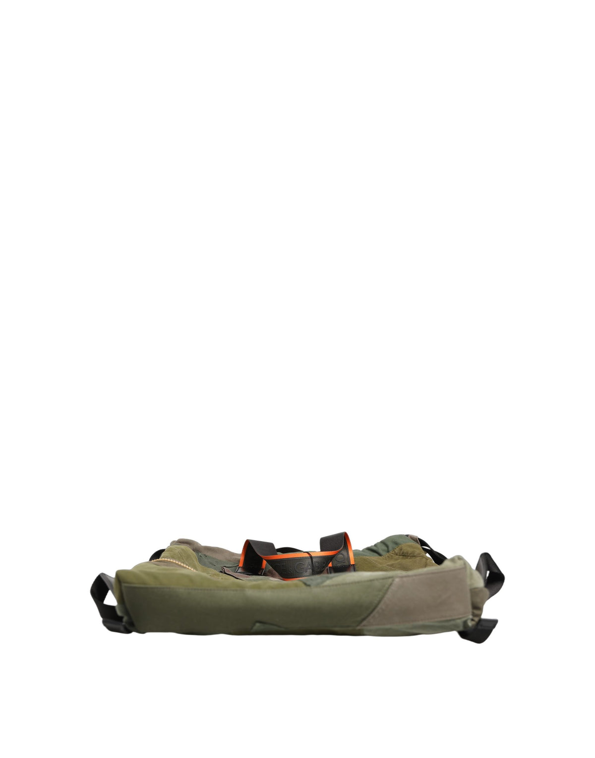 Dolce & Gabbana Military Green Patchwork Rucksack Backpack Borse Men Bag
