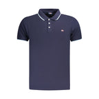 Norway 1963 Blue Cotton Men's Polo Shirt