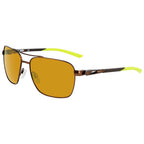 Nike Brown Metal Sunglasses