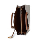 Michael Kors Gray Leather Handbag