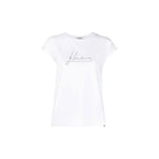 Herno White Cotton T-Shirt