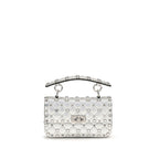 Valentino Garavani Silver Lamb Ovis Aries Aries Handbag