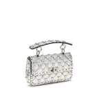 Valentino Garavani Silver Lamb Ovis Aries Aries Handbag