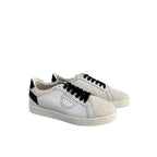 Borbonese White Leather Men Sneaker