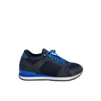 Borbonese Blue Rubber Men Sneaker