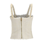 Balmain Beige Polyester Blouse