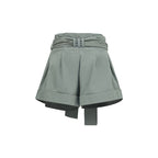 Balmain Bicolor Cotton Bermuda Shorts