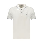 Coveri Moving Bianco Cotton Men Polo