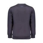 Coveri Moving Blue Cotton Men's Sweatshirt