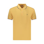 Coveri Moving Orange Cotton Men's Polo Shirt