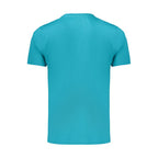 Coveri Moving Azzurro Cotton Men's T-Shirt