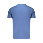 Coveri Moving Blue Cotton Men's T-Shirt