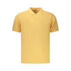 Coveri Moving Orange Cotton Men's Polo Shirt