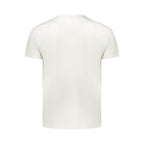 Coveri Moving Bianco Cotton Men's T-Shirt