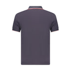 Coveri Moving Blue Cotton Men's Polo