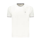 Coveri Moving White Cotton Men's T-Shirt