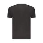 Coveri Moving Black Cotton Men's T-Shirt