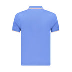 Coveri Moving Blue Cotton Men's Polo Shirt