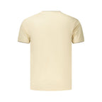 Coveri Moving Beige Cotton Men's T-Shirt