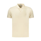 Coveri Moving Beige Cotton Men Polo